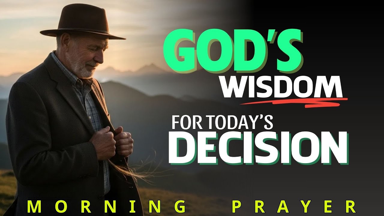 Jesus, Give Me Wisdom and Strength Today | Morning Prayer