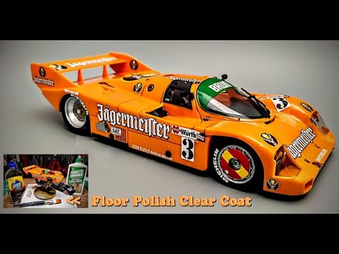 Porsche 962C Jägermeister 1/24 Scale Model Kit Build How To
