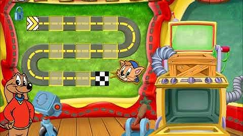 JumpStart Advanced 1st Grade BGM - Scooter Design Shop/Track Builder Shop