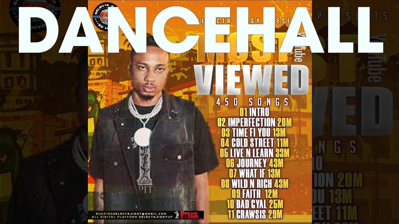 Dancehall Mix 2025, Most Youtube Viewed, 450 (With Valiant n Shaneil Muir)