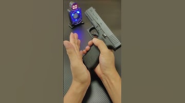 Glock 17 Auto Shell Ejection Blowback Laser Toy Gun -Link In Comment