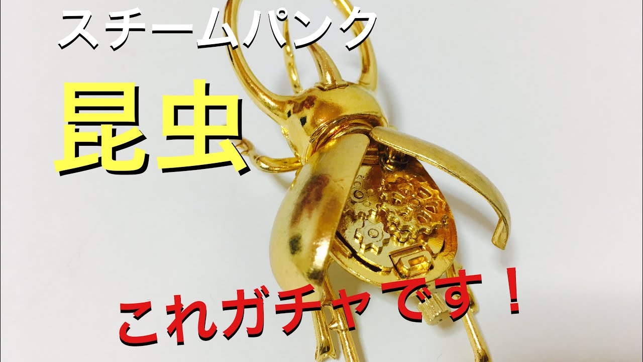 これガチャ？【スチームパンク昆虫】のクオリティが凄すぎた！ - YouTube