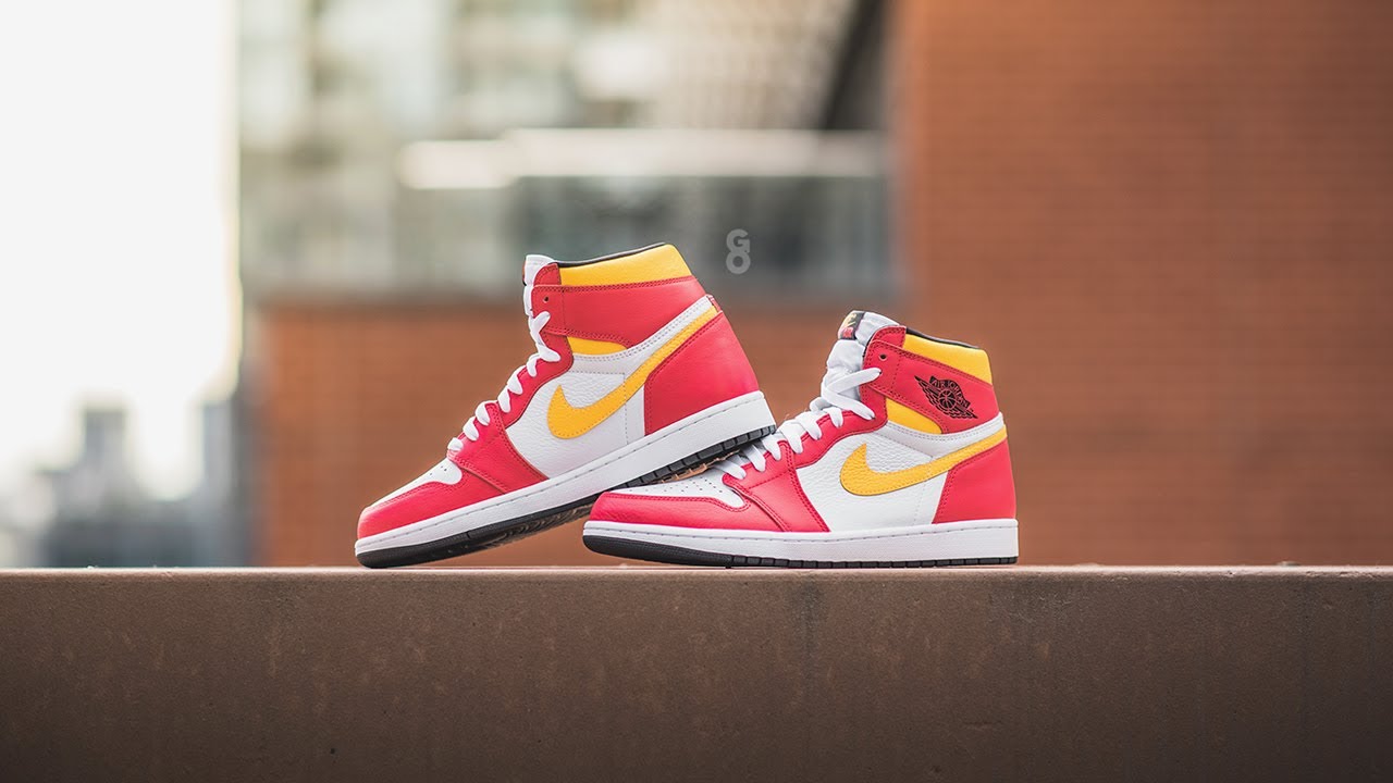 Air Jordan 1 Retro High OG “Light Fusion Red” Review – Sean Go