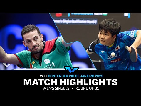 Sora Matsushima vs Marcos Freitas | MS R32 | WTT Contender Rio de Janeiro 2023