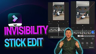 Invisible Stick Tutorial | Magic Video Effect Editing by FilmoraGo