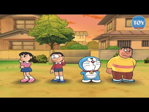 Chơi Doremon Wii bàn cờ vui nhộn cu lỳ chơi game lồng tiếng Doraemon câu cá 3D