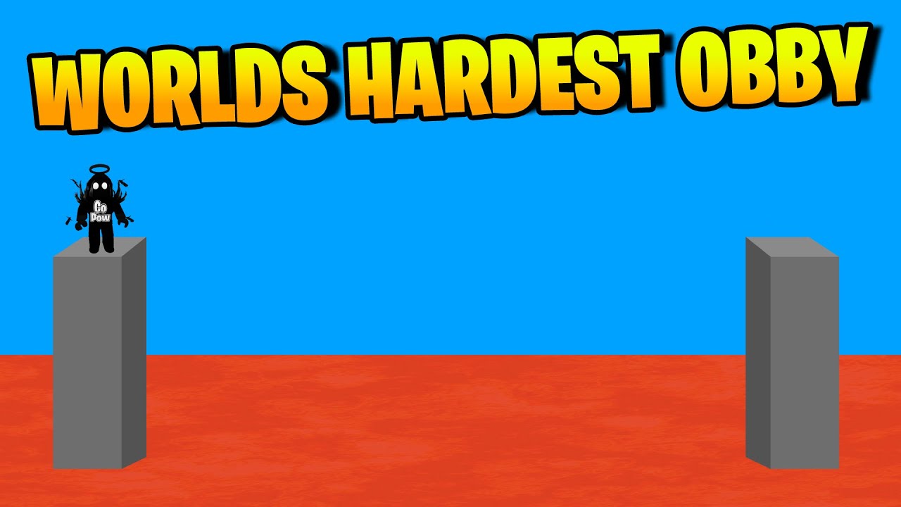 Worlds Hardest Obby Youtube - the world s hardest obby roblox