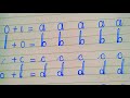 small alfabets Il how to write small alphabets ll alfabets for beginners ll handwriting tips