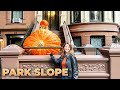 NYC Walk : Halloween Decorations in Park Slope with @therealhannahlee