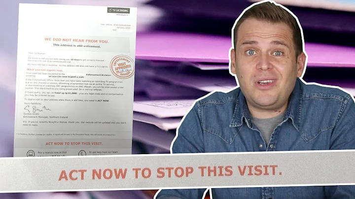 Act Now To Stop This TV Licence Visit