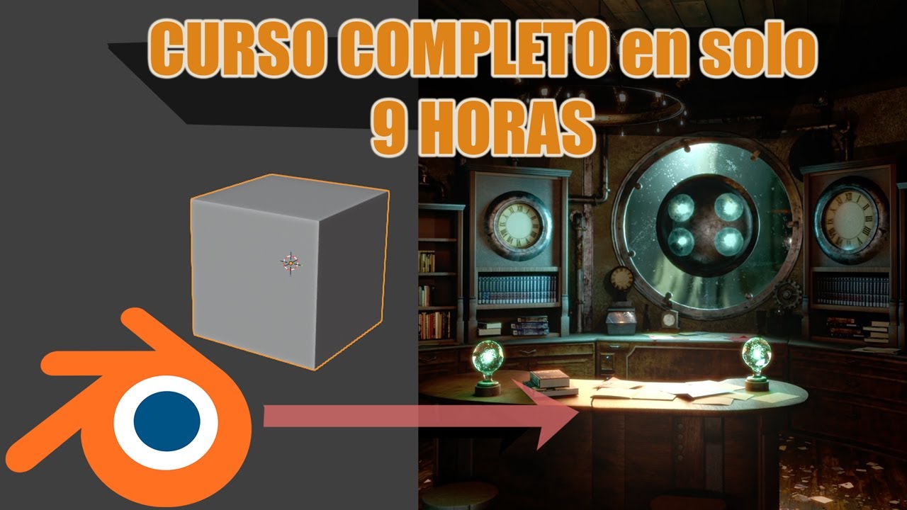 Blender 5.0 Masterclass - de CERO a FREELANCER de INDUSTRIA✅