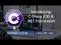 Introducing C# and .NET | Tutorial: 1 of 20 | C-Sharp(C#) - Basic