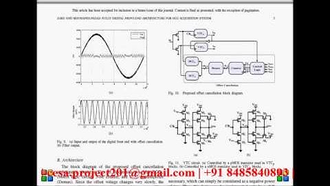 A Fully Digital Front End Architecture for ECG Acquisition System With 0 5 V Supply