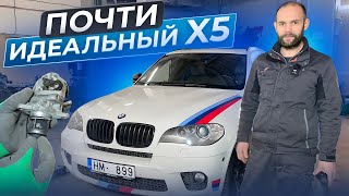 БЕСКОНЕЧНЫЙ РЕМОНТ BMW E70, ЗАМЕНА КЛАПАНА ЕГР,  восстанавливаем экологию