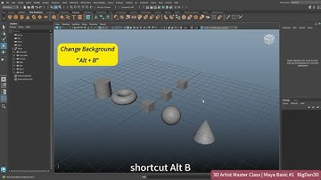 Basic Level #1 | Maya 2026 | Master Class for 3D Artist
