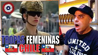 ARGENTINO SE SORPRENDE CON LAS TROPAS FEMENINAS DE CHILE