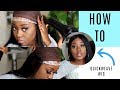 EASY Removable Quickweave wig using only bonding glue! Ft Ali Sugar hair