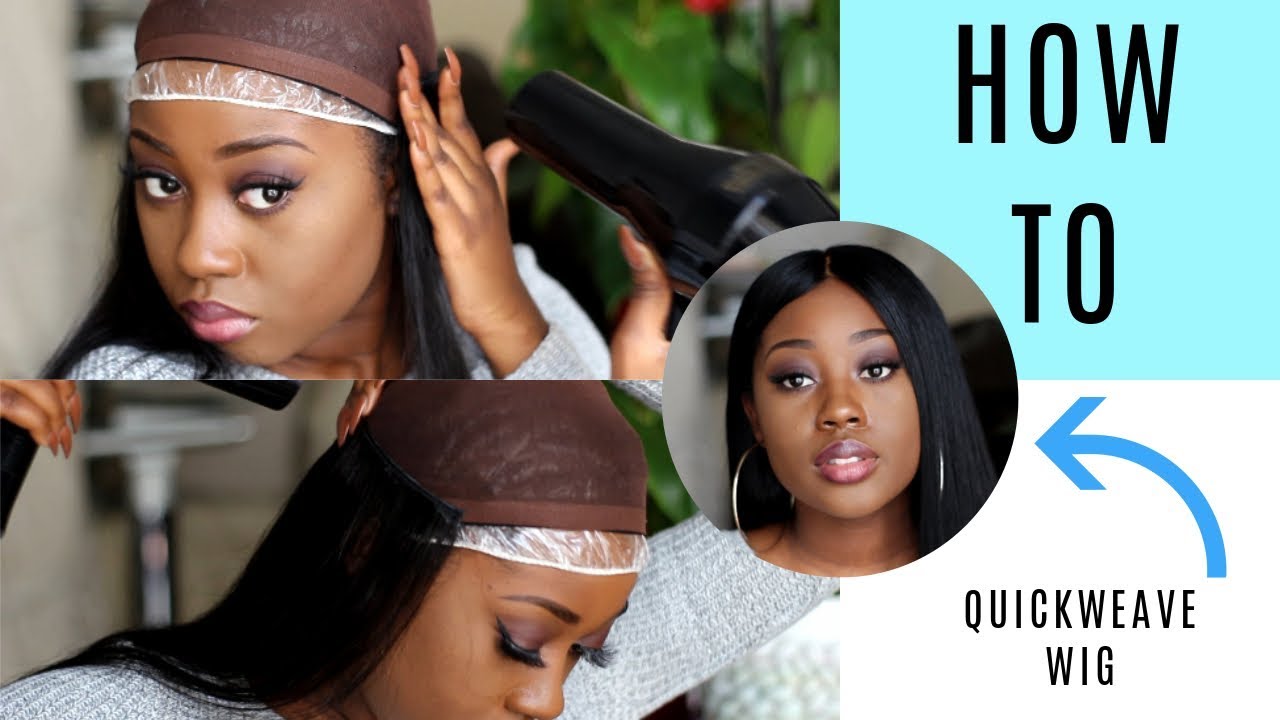 EASY Removable Quickweave wig using only bonding glue! Ft Ali Sugar hair -  YouTube
