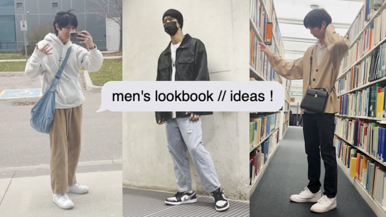MEN'S LOOKBOOK // outfit inspo - YouTube