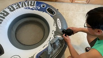 Unboxing of Intex Connect Lounge 1 Person Floating Tube (2 Pack) & Inflatable Tube (2 Pack)