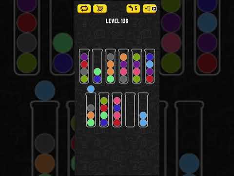 Ball Sort Puzzle - level 136