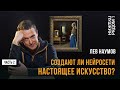 Лев Наумов &quot;Создают ли нейросети настоящее искусство?&quot; Часть 2