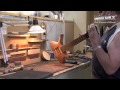 FRAMUS &amp; WARWICK Production 8 Hand Sanding