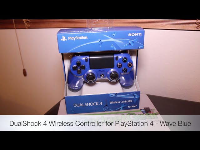 DualShock 4 Wireless Controller for PlayStation 4 - Wave Blue [Old Model]