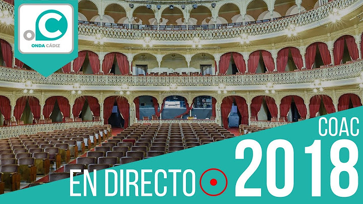 COAC 2018 - Sesión del 20 de enero