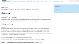 Raad voor de journalistiek stelt mondelinge behandeling in de Zaak Van Muiswinkel vs Volkskrant uit!