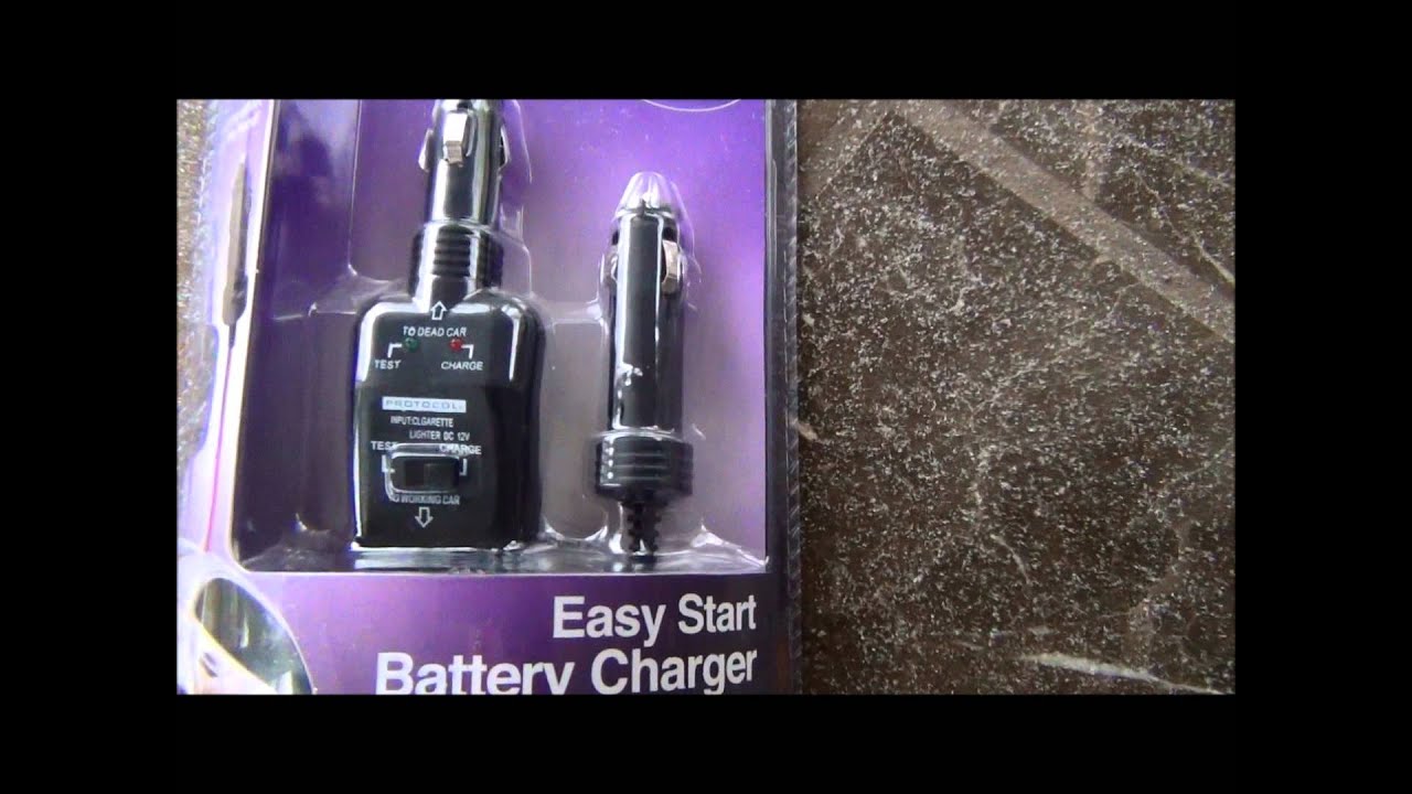 Easy Start Battery Charger - YouTube