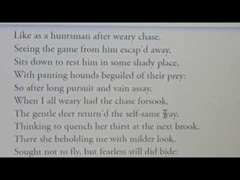 Sonnet 67 from amoretti