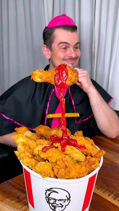How to make surprise FRIED CHICKEN?😅❤️🍗| CHEFKOUDY