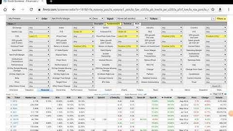 How to Find Value Stocks Using a Stock Screener