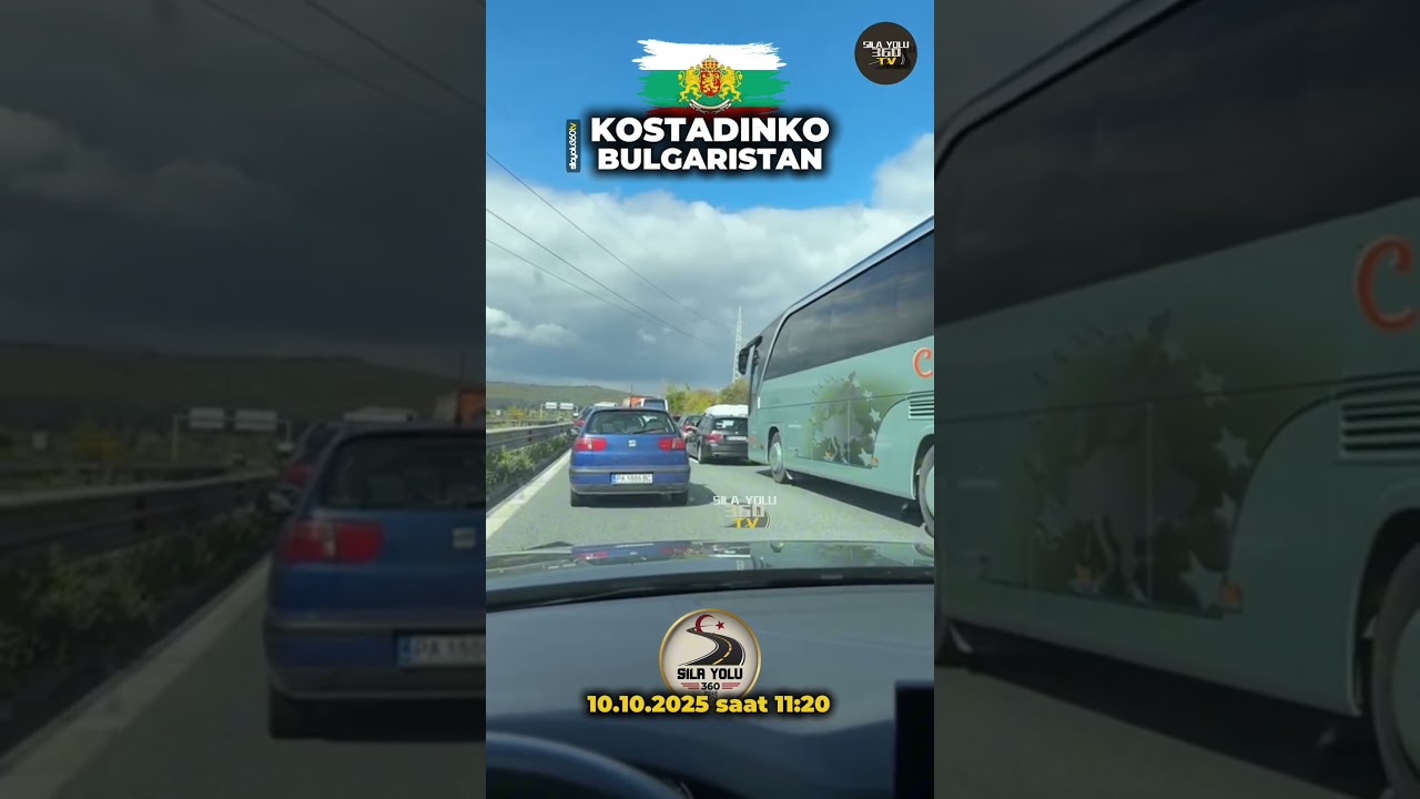 Sila Yolu 360 - 10.10.2025 Sofya Kostadinko Bulgaristan 🇧🇬 Yol Çalismasi Ihtiman #silayolu