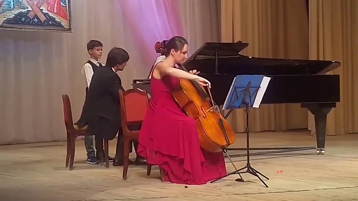 S. Rachmaninov Eastern Dance for cello and piano, ...