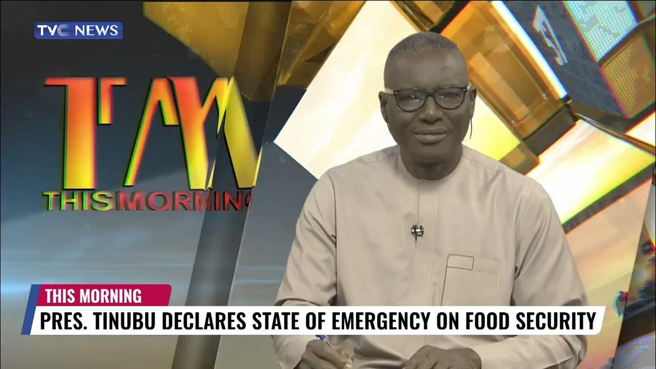 President Tinubu Declares State Of Emergency On Food Security