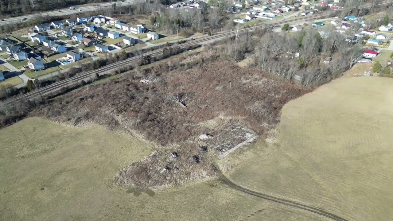 Drone fly over of Woodruff farm