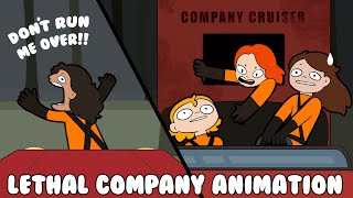Crashing Company Cars | Lethal Company Cruiser Animation