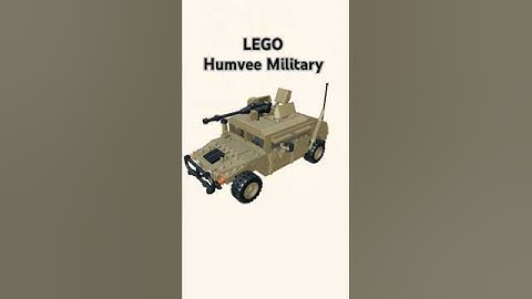 LEGO Humvee Military - Speed Build Animation