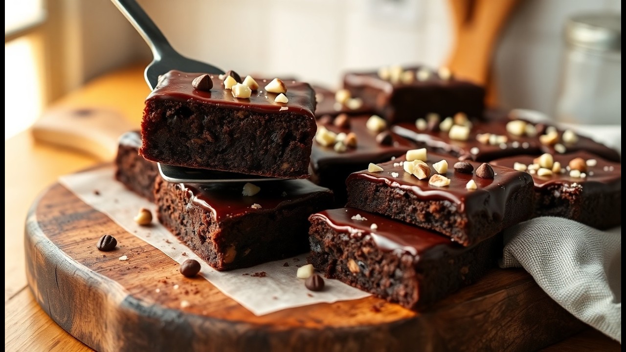 Brownies Glacés au Chocolat  Recette Facile et Délicieuse !