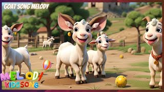 Frolic with the Farmyard Friends: Happy Goats Galore! 🌈🐐 | Kids' Music & Joyful Animal Playtime!