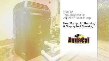 Heat Pump Not Running & Display Not Showing