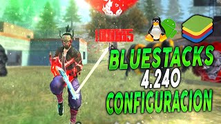 BLUESTACKS 4.240  CONFIGURACION Y SENSIBILIDAD PERFECTA PC DE BAJO RECURSOS +90FPS