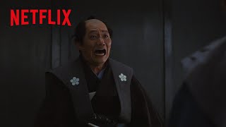 ずん飯尾 - リストラ宣告され「腹を斬るしかない」と錯乱する家臣 | 引っ越し大名! | Netflix Japan