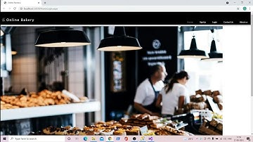 How to run online bakery  project  in your system