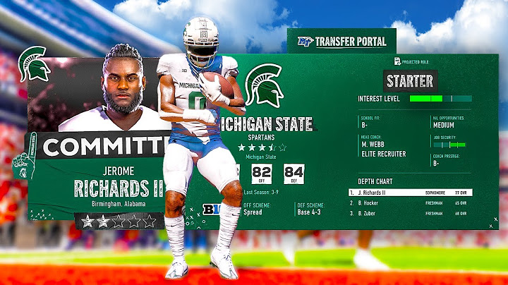 College Football 25 Road to Glory - 2 Star Running Back Enters Transfer Portal for DREAM COLLEGE!