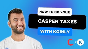 How To Do Your Casper Taxes FAST With Koinly