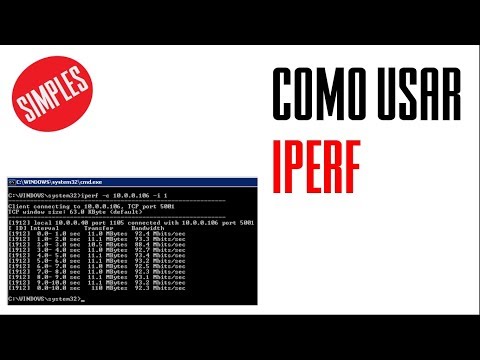 Vídeo: Como Medir A Velocidade De Uma Rede Local