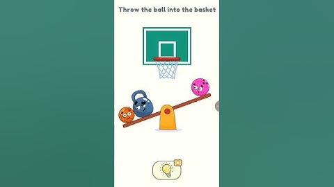 Dop 2 (Delete One Part) Level-237 throw the ball into basket #viralvideo #shorts @kapilgamer_07
